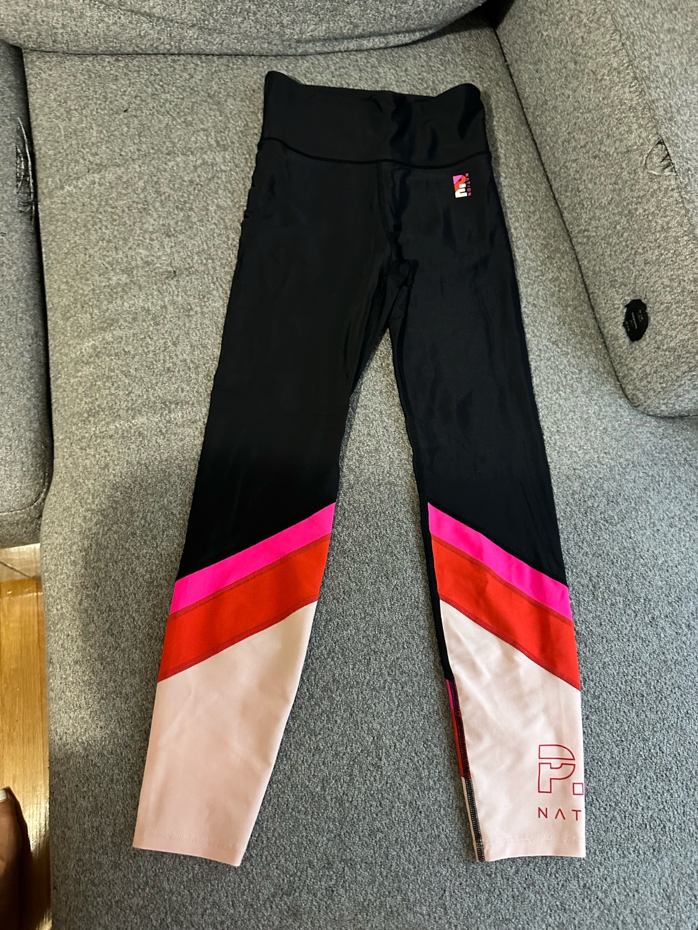 P.E Nation Colorblock High Rise Leggings Size Small S